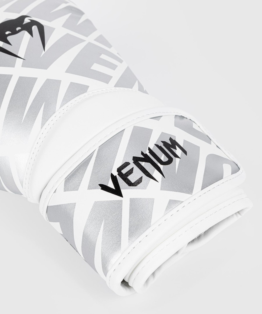venum contender 1.5 xt kinderboxhandschuhe - weiß-silber