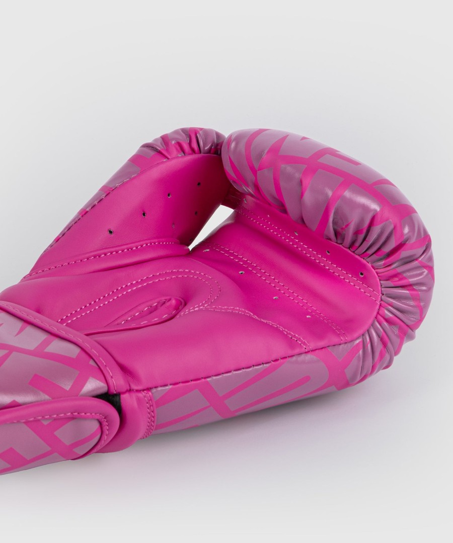 venum contender 1.5 xt kinderboxhandschuhe - weiß-rosa