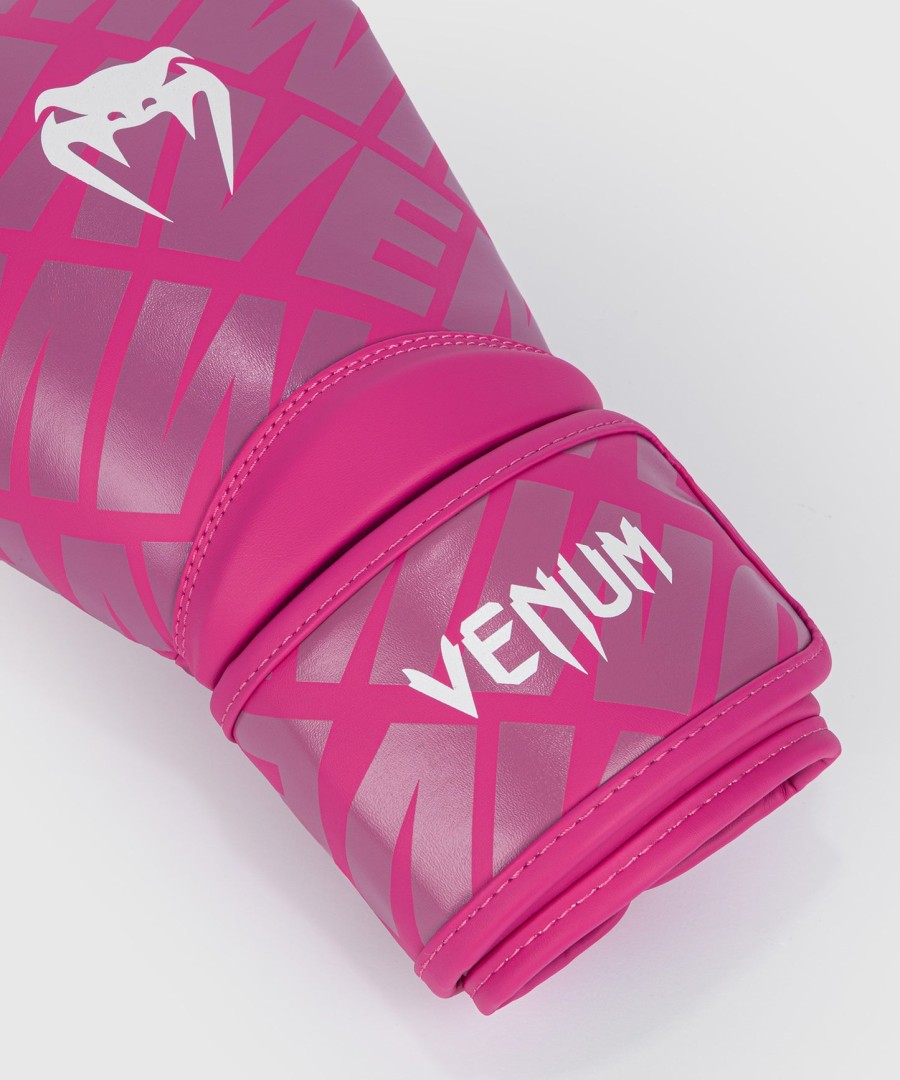 venum contender 1.5 xt kinderboxhandschuhe - weiß-rosa