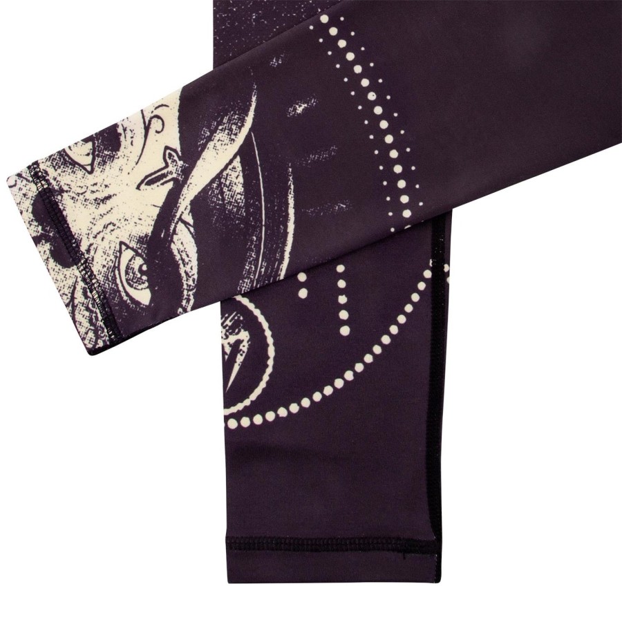 venum santa muerte leggings - schwarzgelb