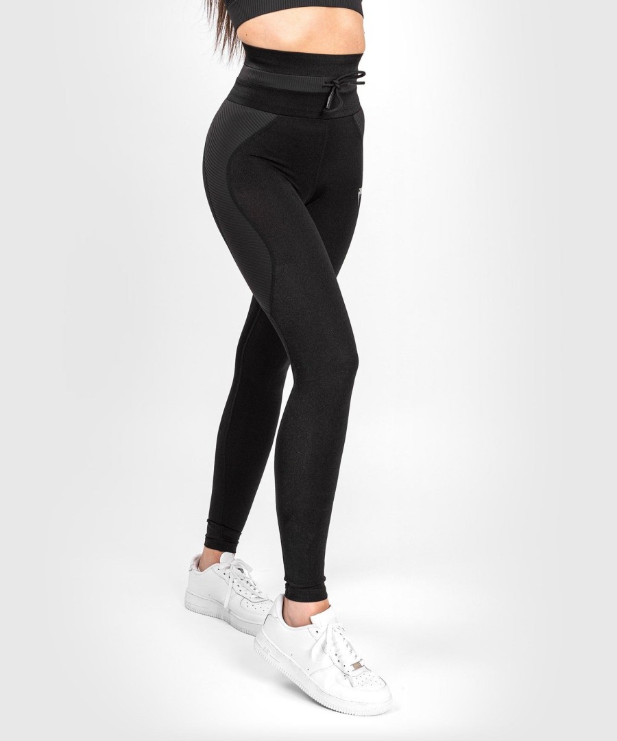 venum glow leggings – für damen – schwarz