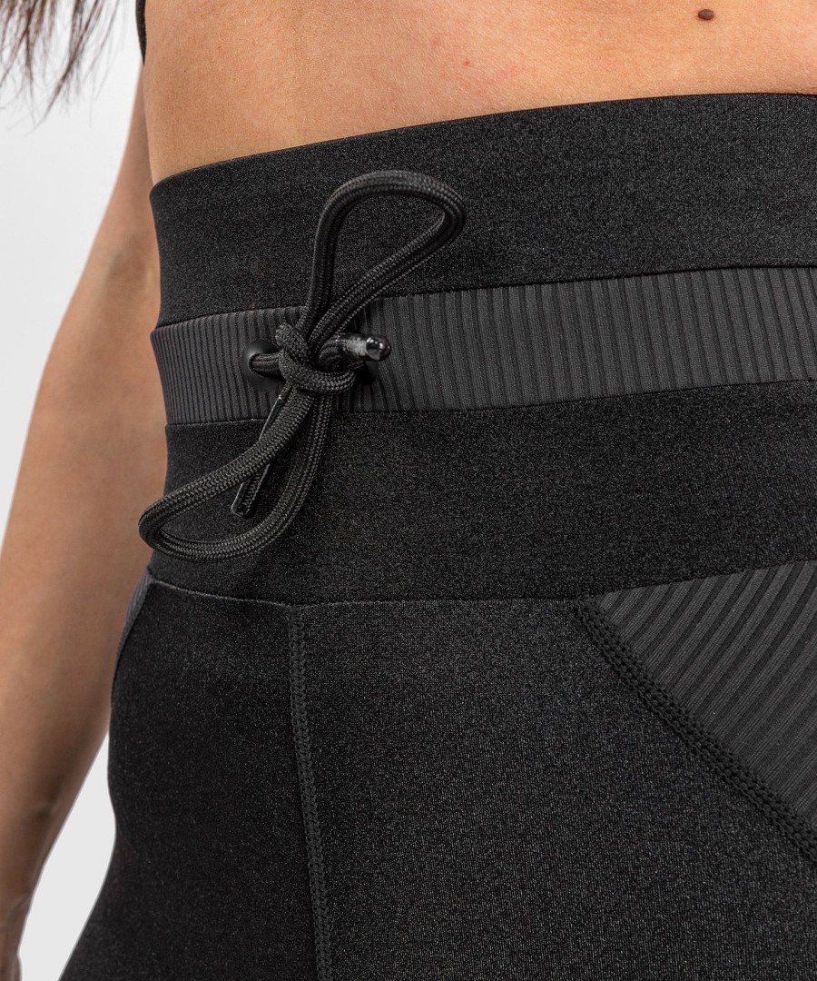 venum glow leggings – für damen – schwarz
