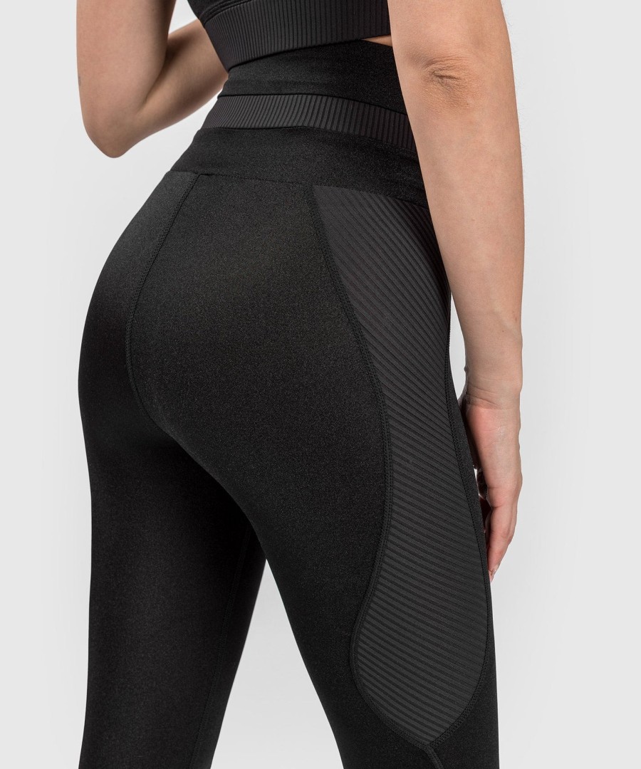 venum glow leggings – für damen – schwarz