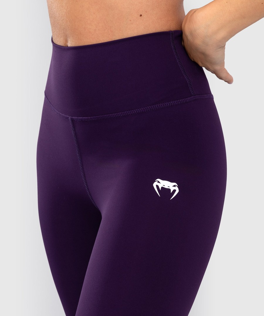 venum essential damen-leggings – dunkelviolett