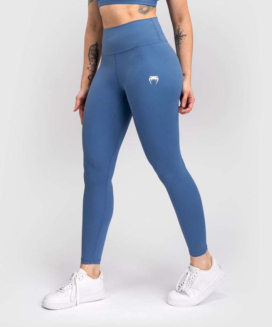 venum essential damen-leggings – sturmblau