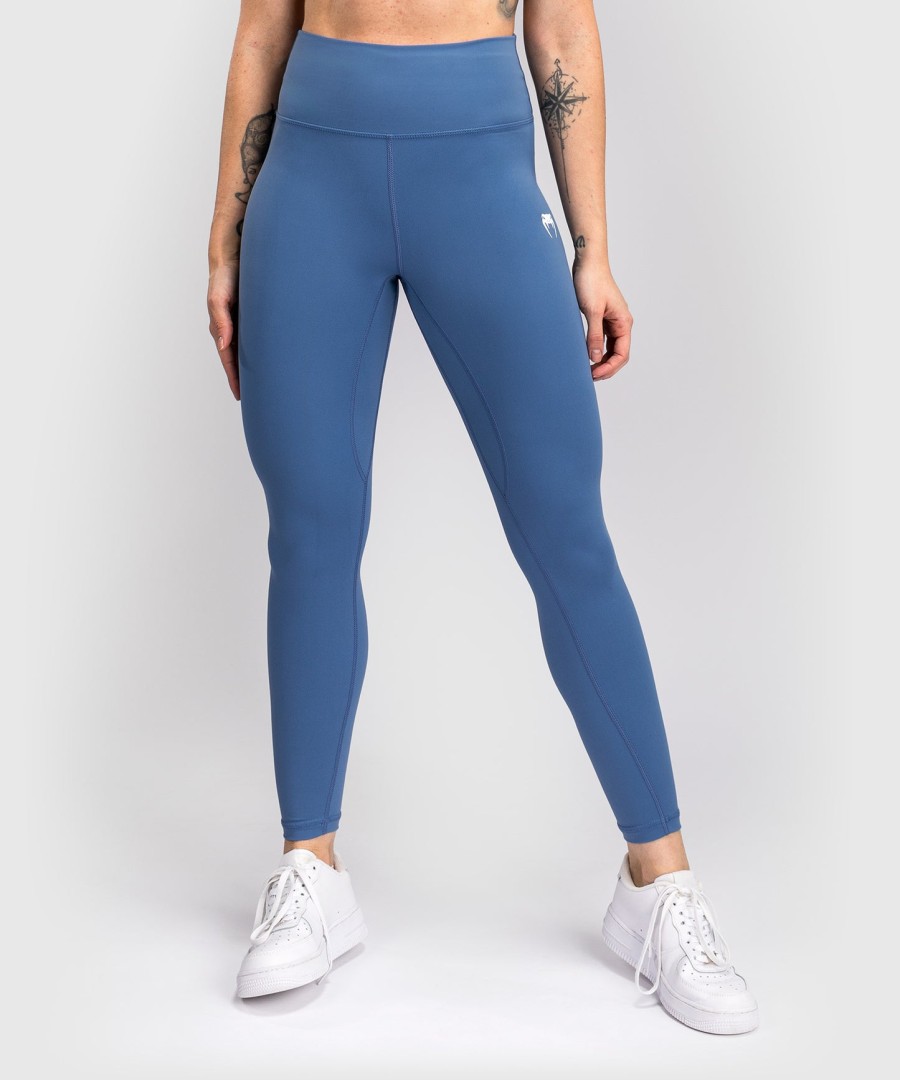 venum essential damen-leggings – sturmblau