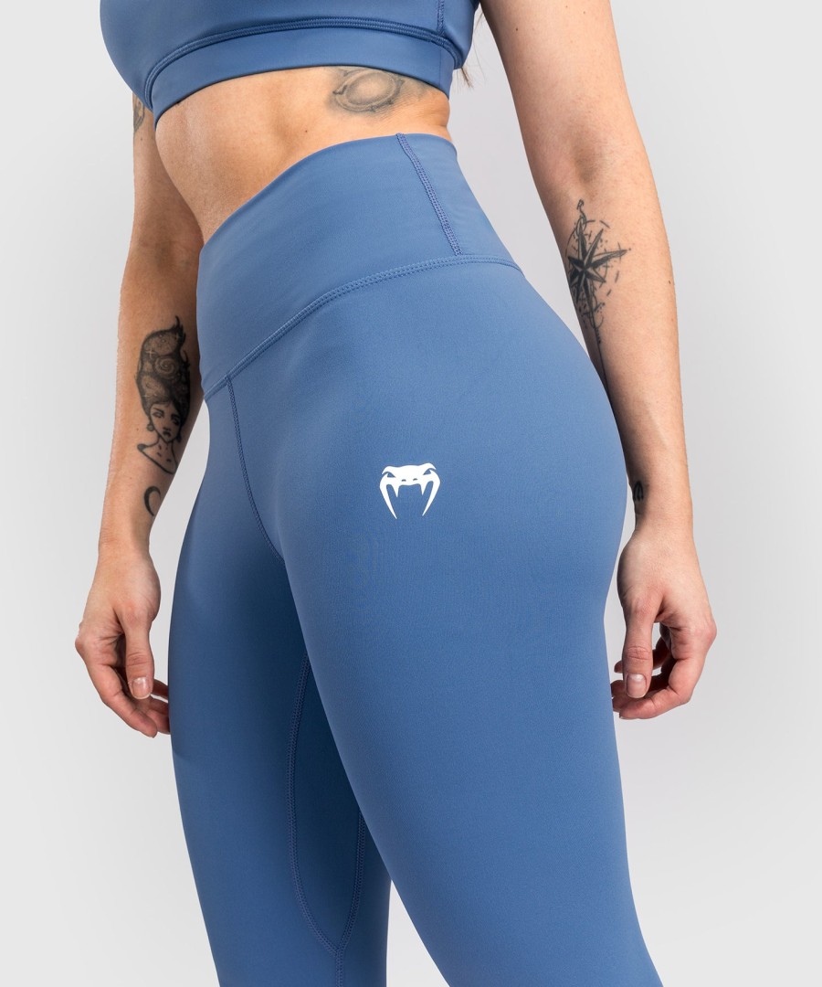 venum essential damen-leggings – sturmblau