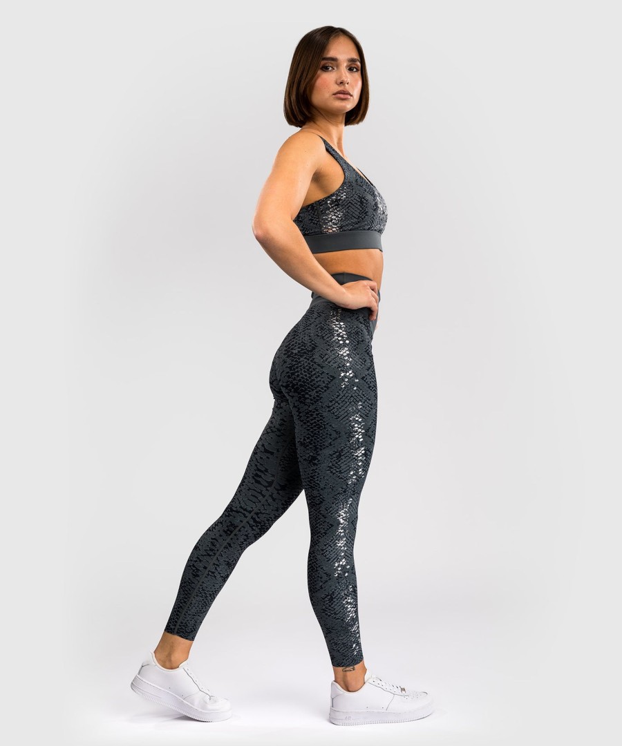 venum amazonia damen leggings in voller länge - dunkelgrau