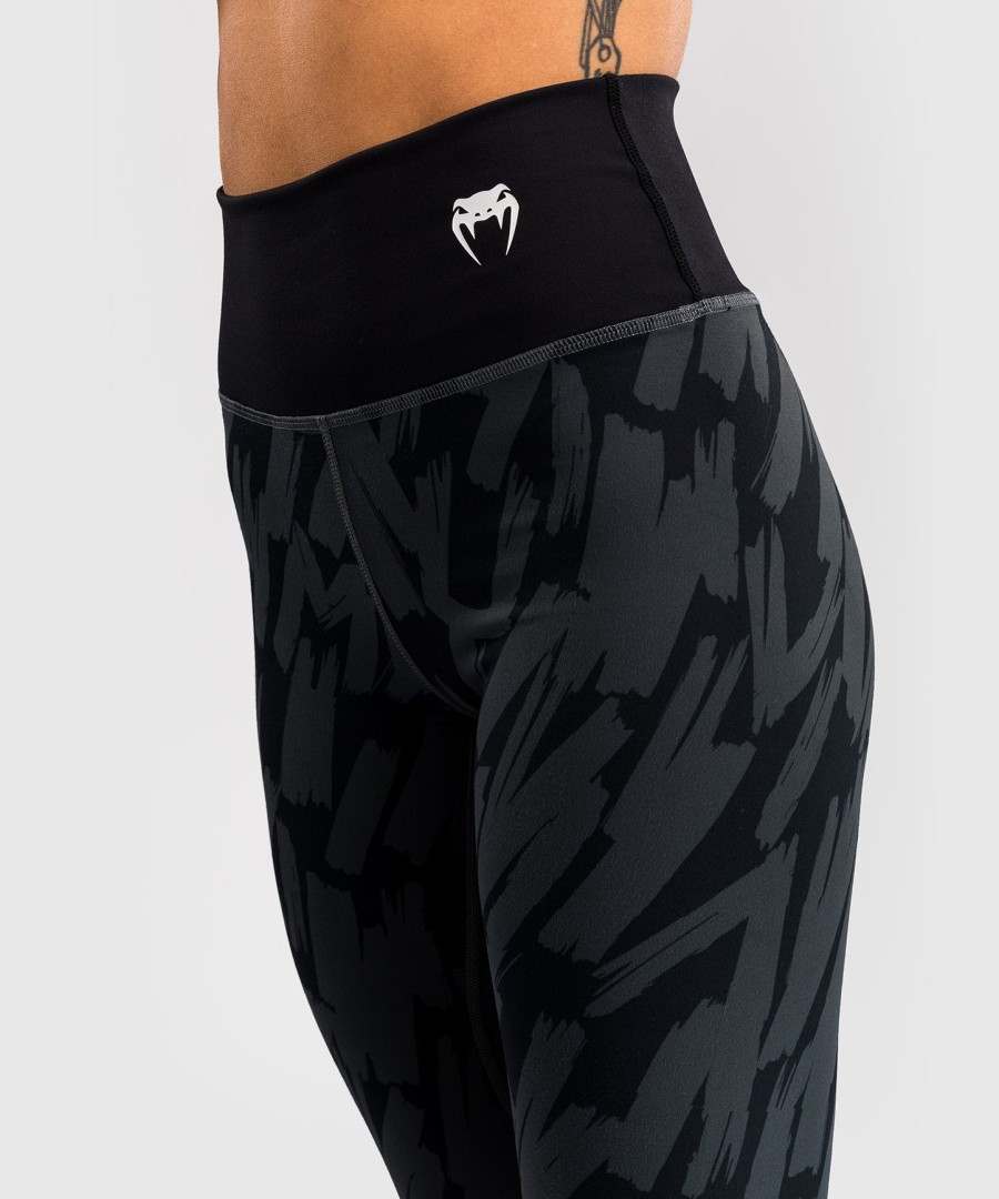 venum graffiti damen 78 leggings - urban charcoal