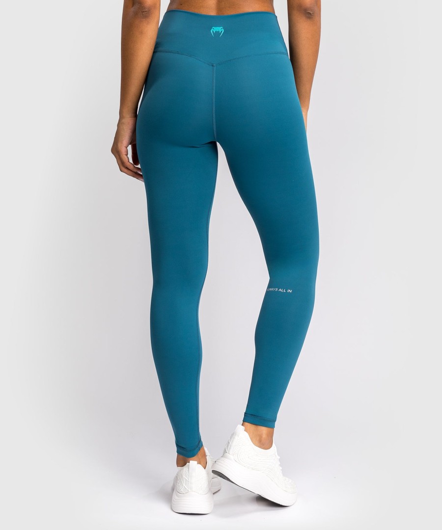 venum x demi damen-leggings in voller länge – azurblau
