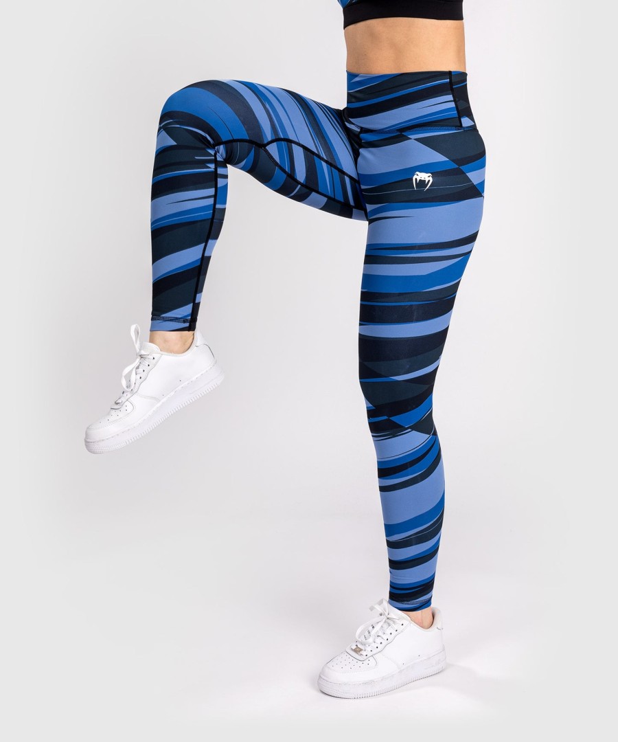 venum abyss damen-leggings – schattenblau
