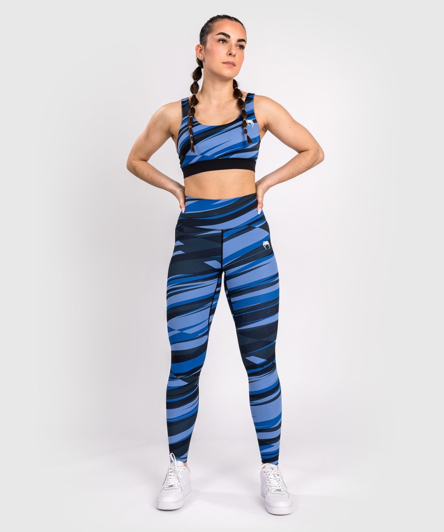 venum abyss damen-leggings – schattenblau