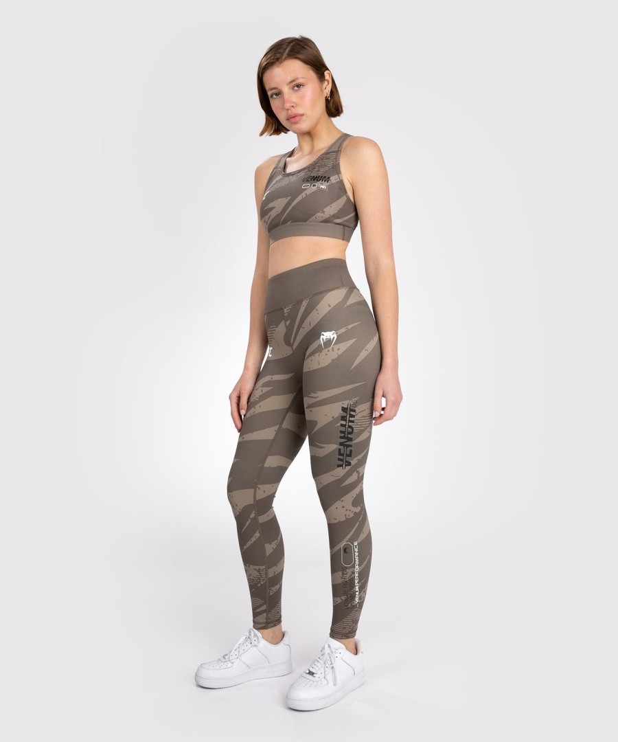 ufc adrenaline by venum fight week women performance tight - desert camo