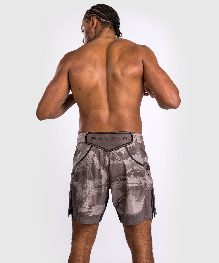 venum electron 3.0 fight shorts - sand