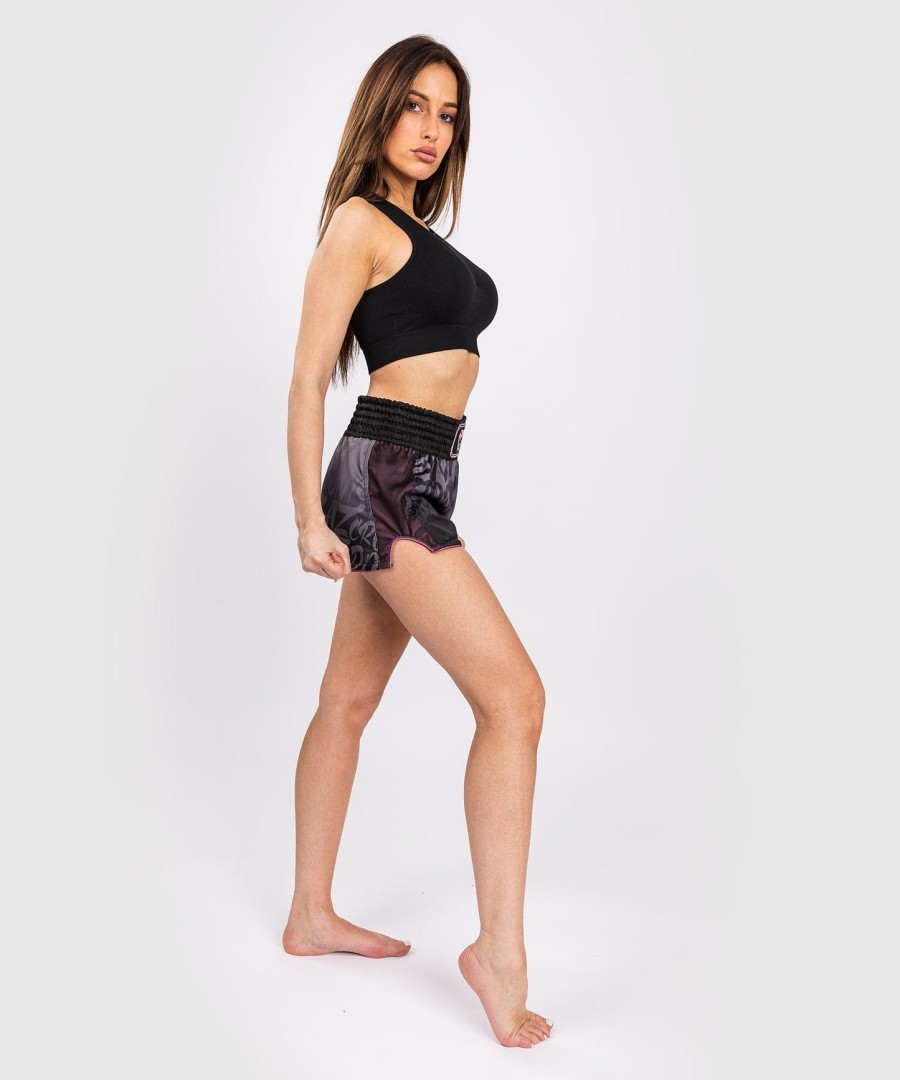 venum x kaz muay thai shorts - schwarz