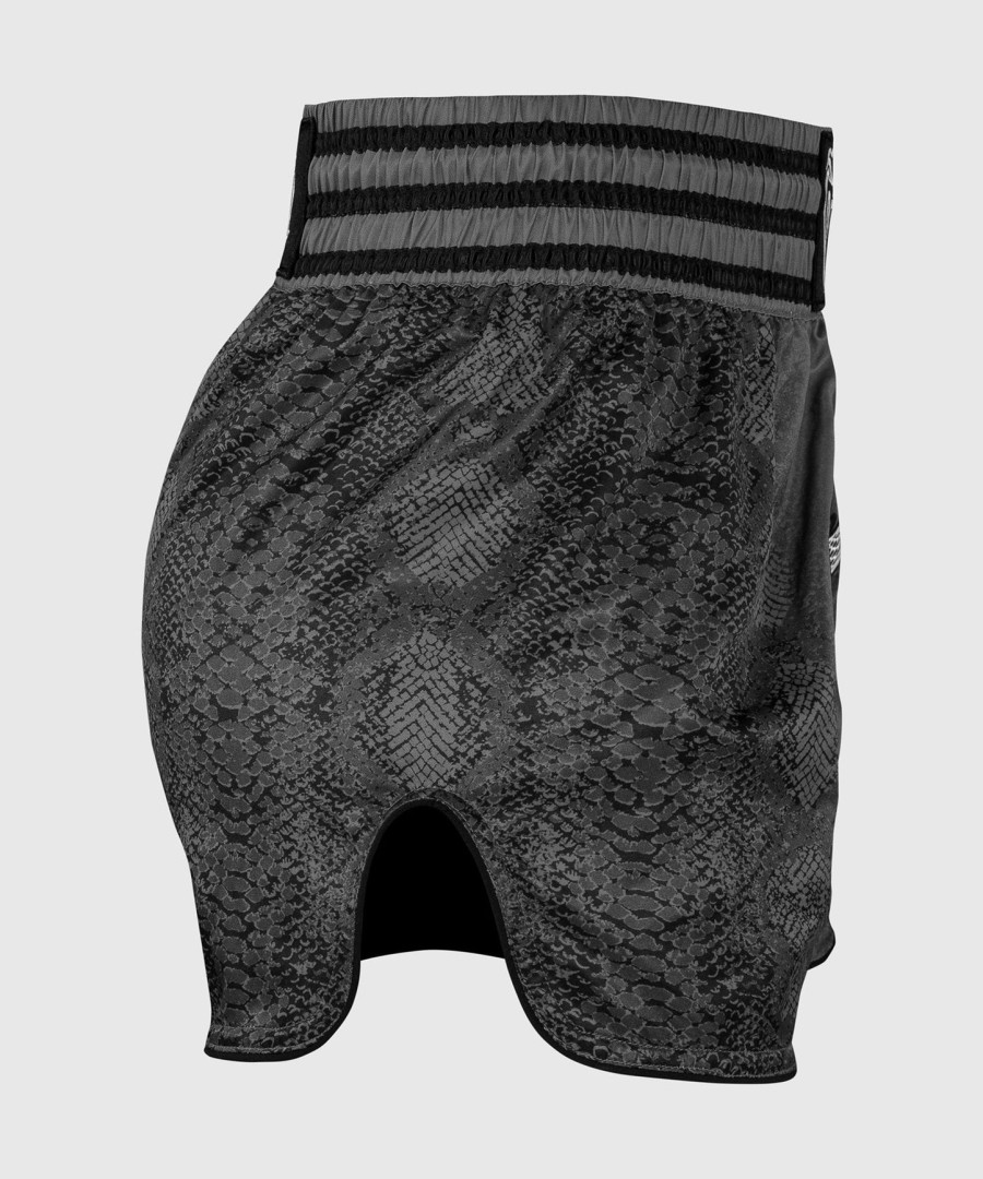 venum amazonia damen muay thai shorts - dunkelgrau