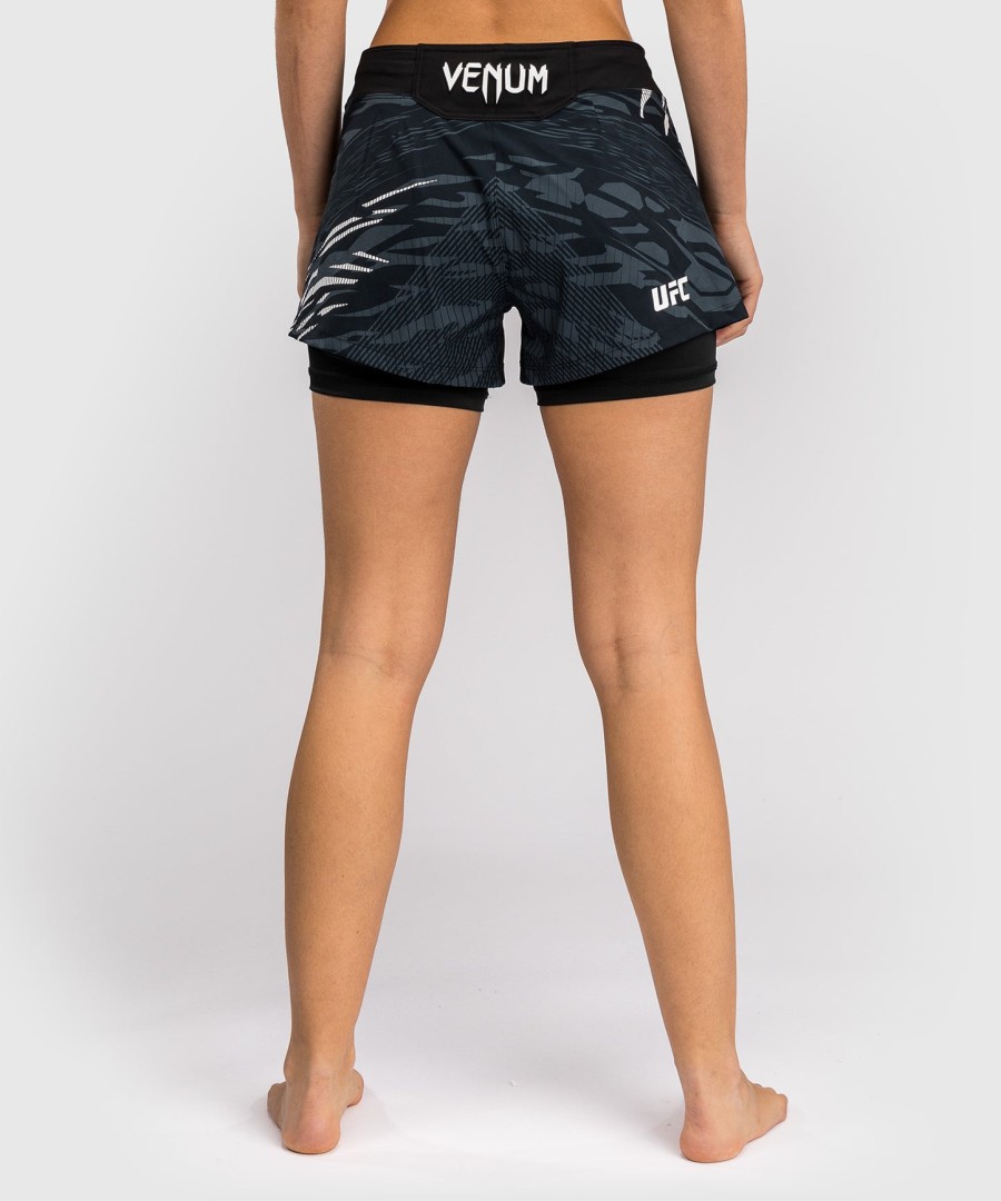 ufc fusion by venum authentic fight night damen-kampfshorts – schwarz