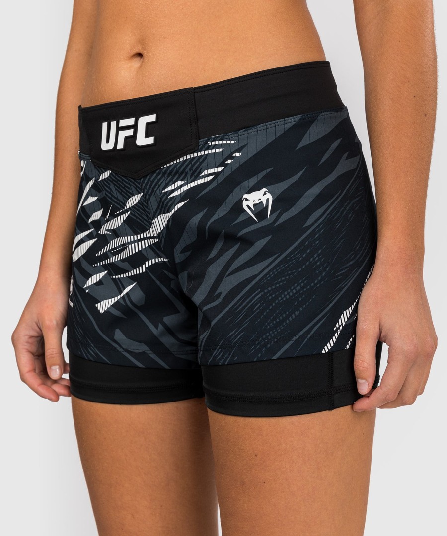 ufc fusion by venum authentic fight night damen-kampfshorts – schwarz