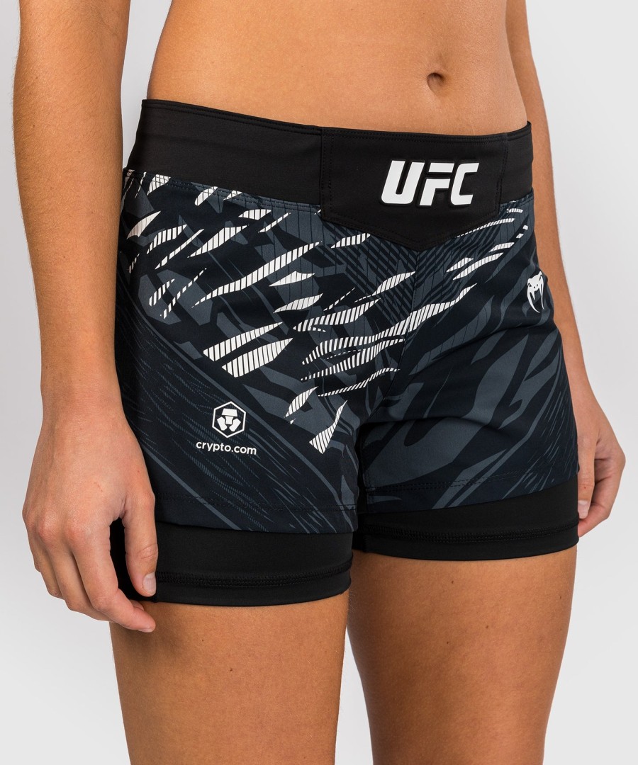 ufc fusion by venum authentic fight night damen-kampfshorts – schwarz