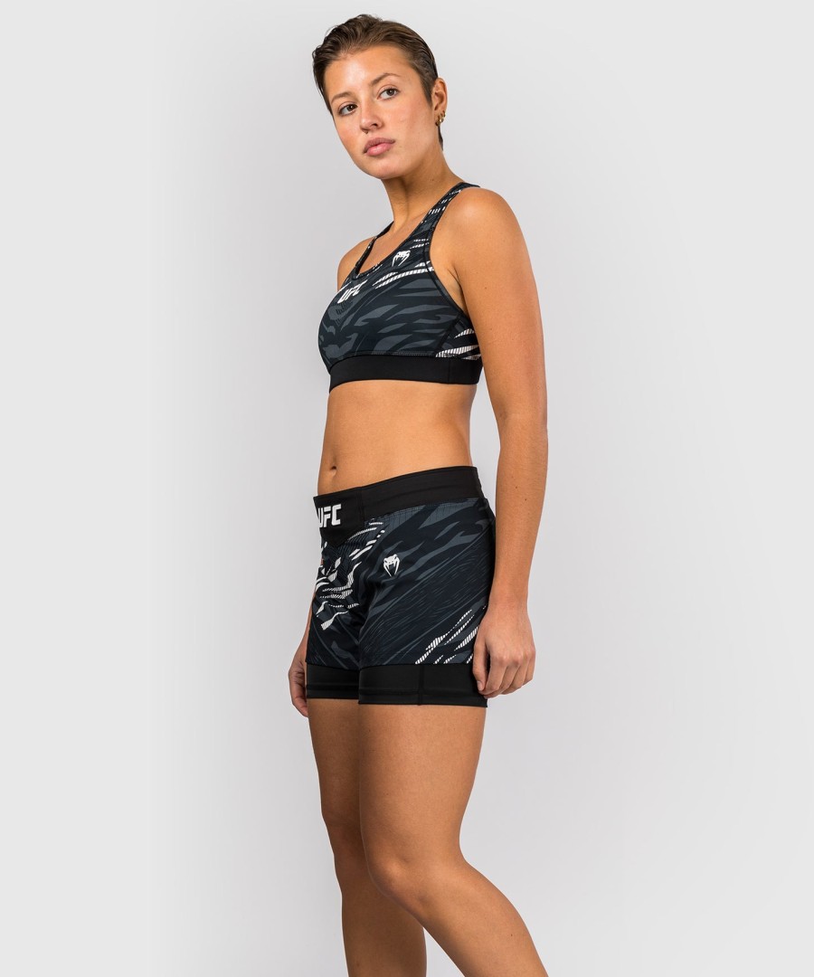 ufc fusion by venum authentic fight night damen-kampfshorts – schwarz