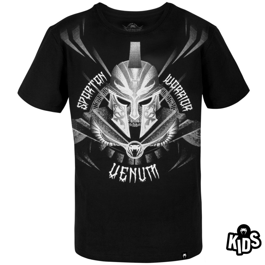venum gladiator kinder-t-shirt - schwarzweiß