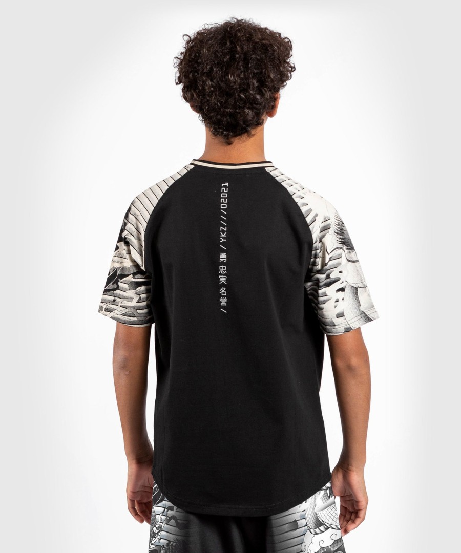 venum ykz21 kinder-t-shirt – schwarzweiß