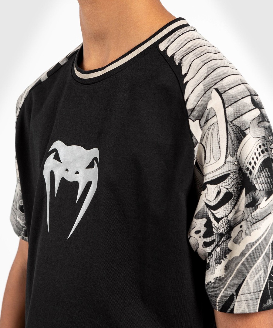 venum ykz21 kinder-t-shirt – schwarzweiß