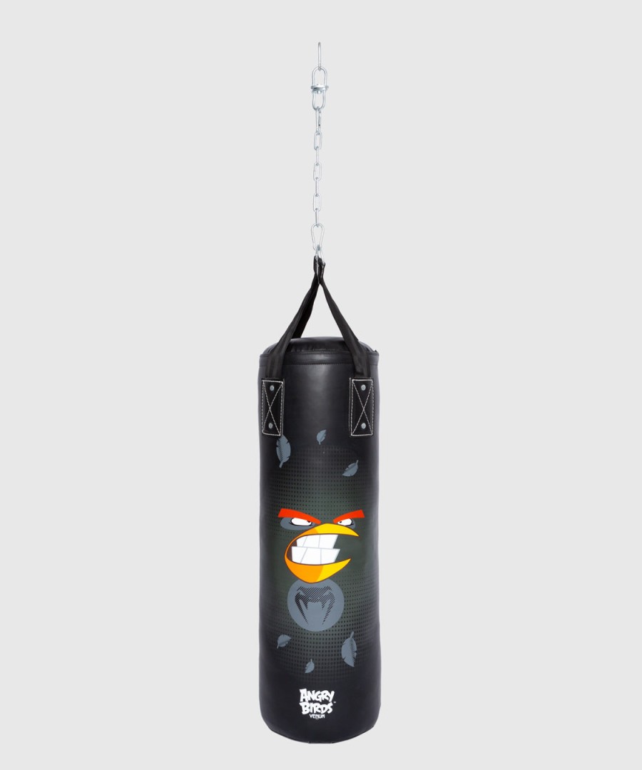 venum angry birds boxsack - für kinder - schwarzrot