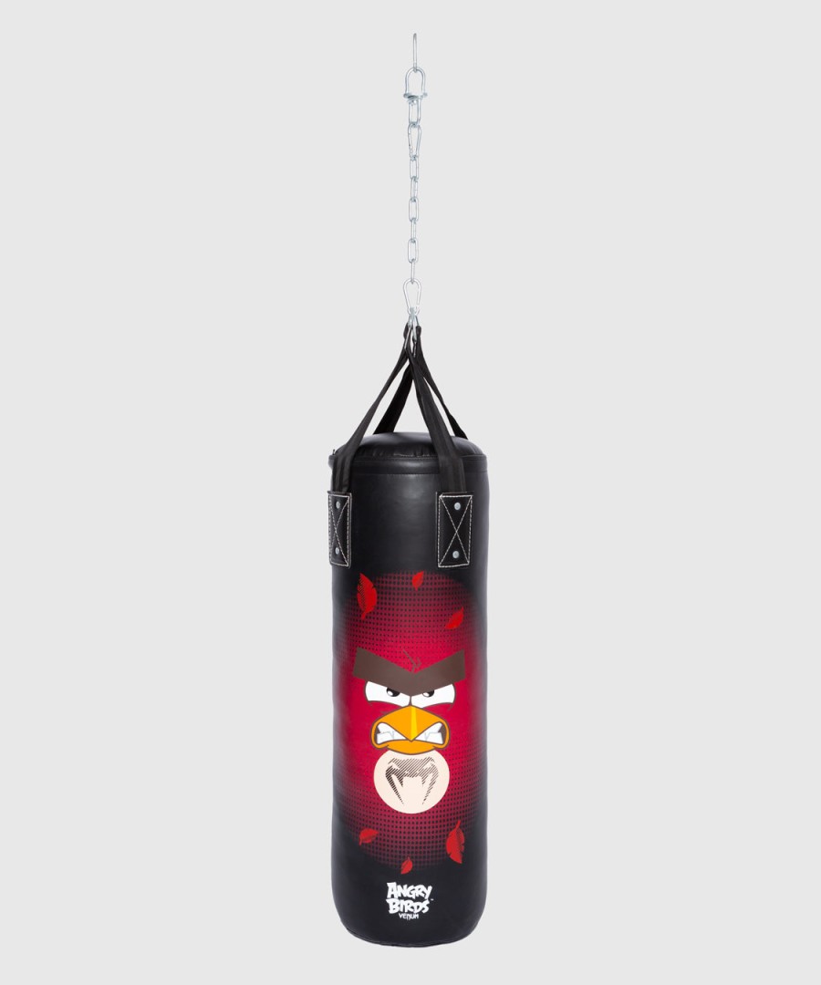 venum angry birds boxsack - für kinder - schwarzrot