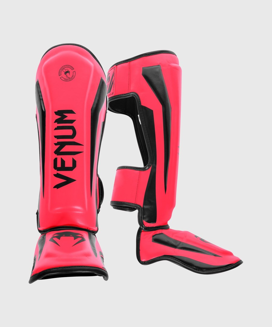 venum elite schienbeinschoner – rosa