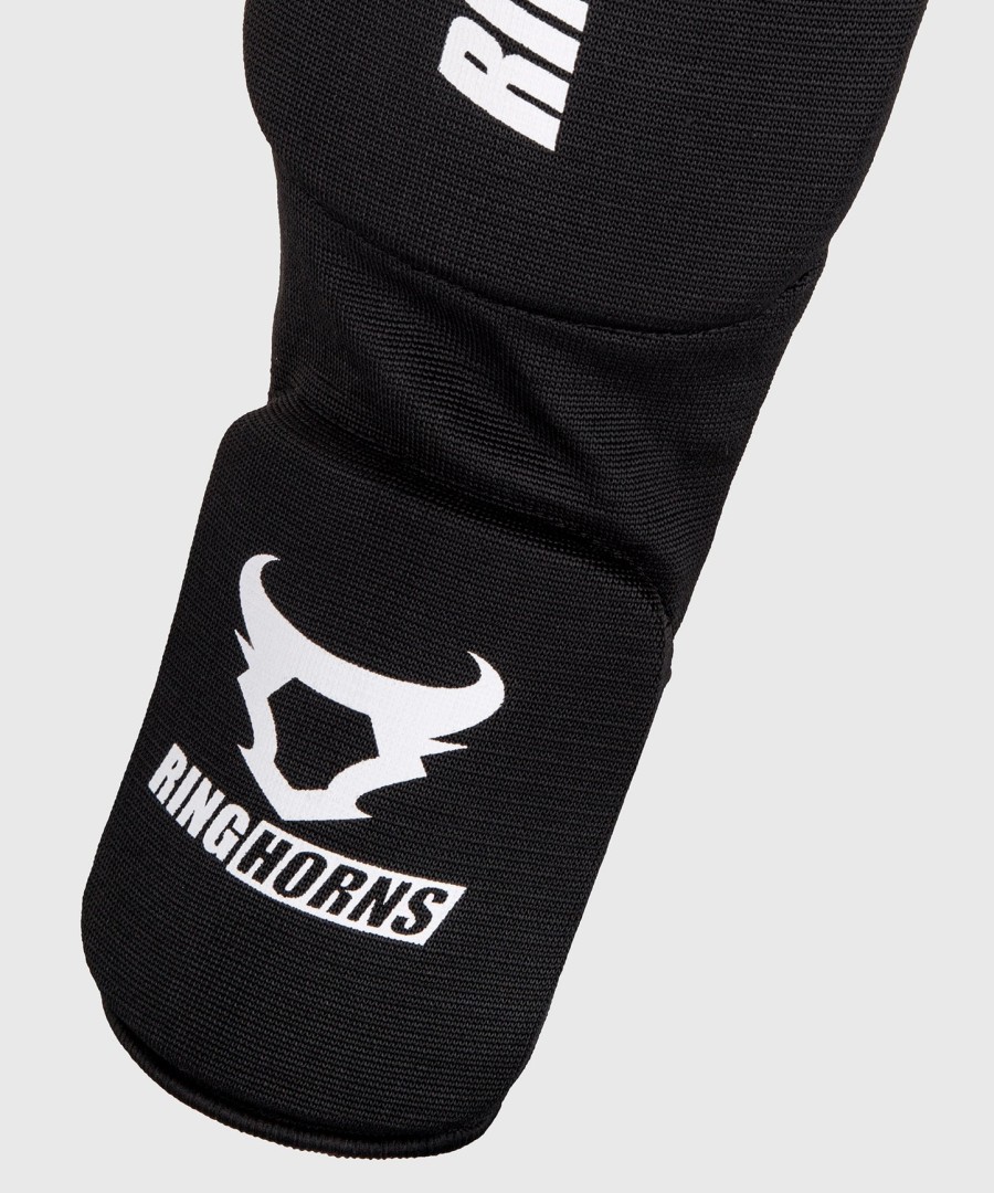 ringhorns kontact schienbeinschoner – schwarz