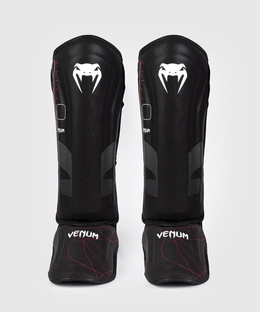 venum tactical xt schienbeinschoner – schwarzfeuerrot