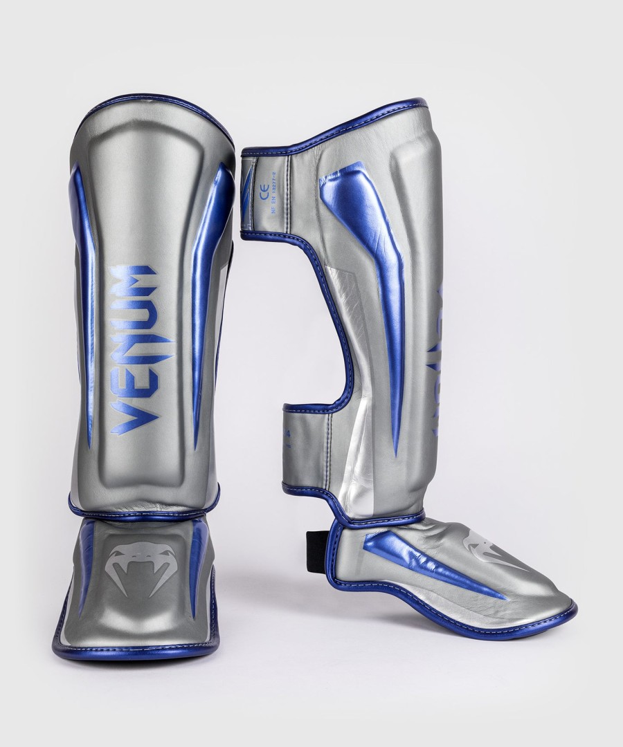 venum elite schienbeinschoner – grau – sonderedition