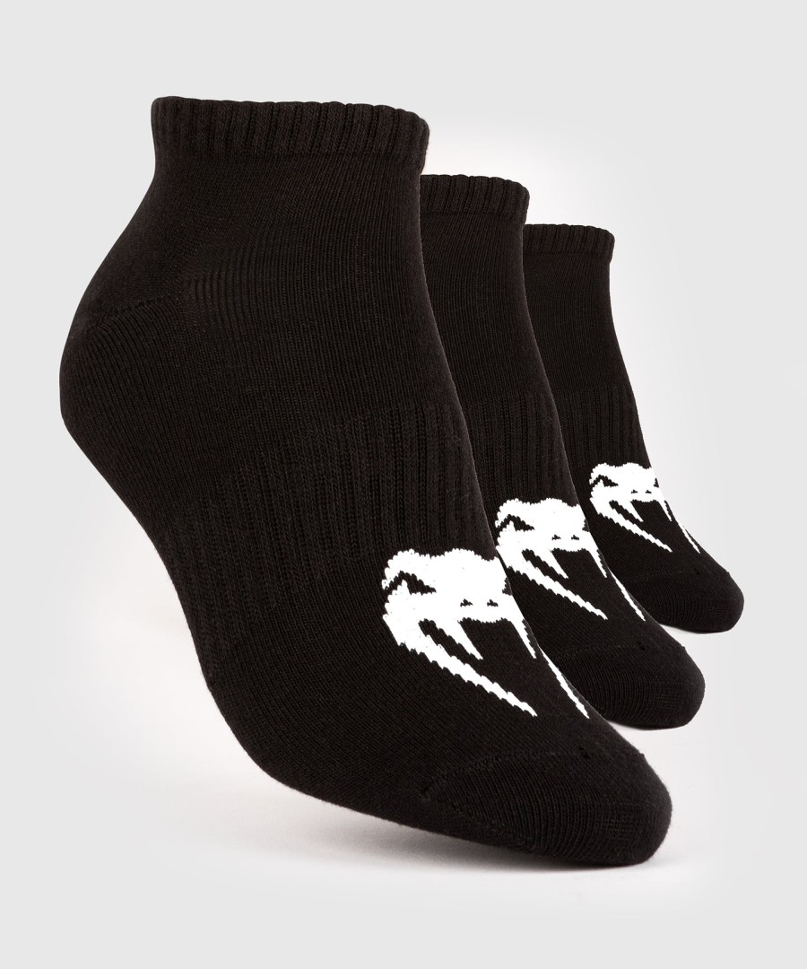 venum classic füßlinge – 3er-set – schwarzweiß