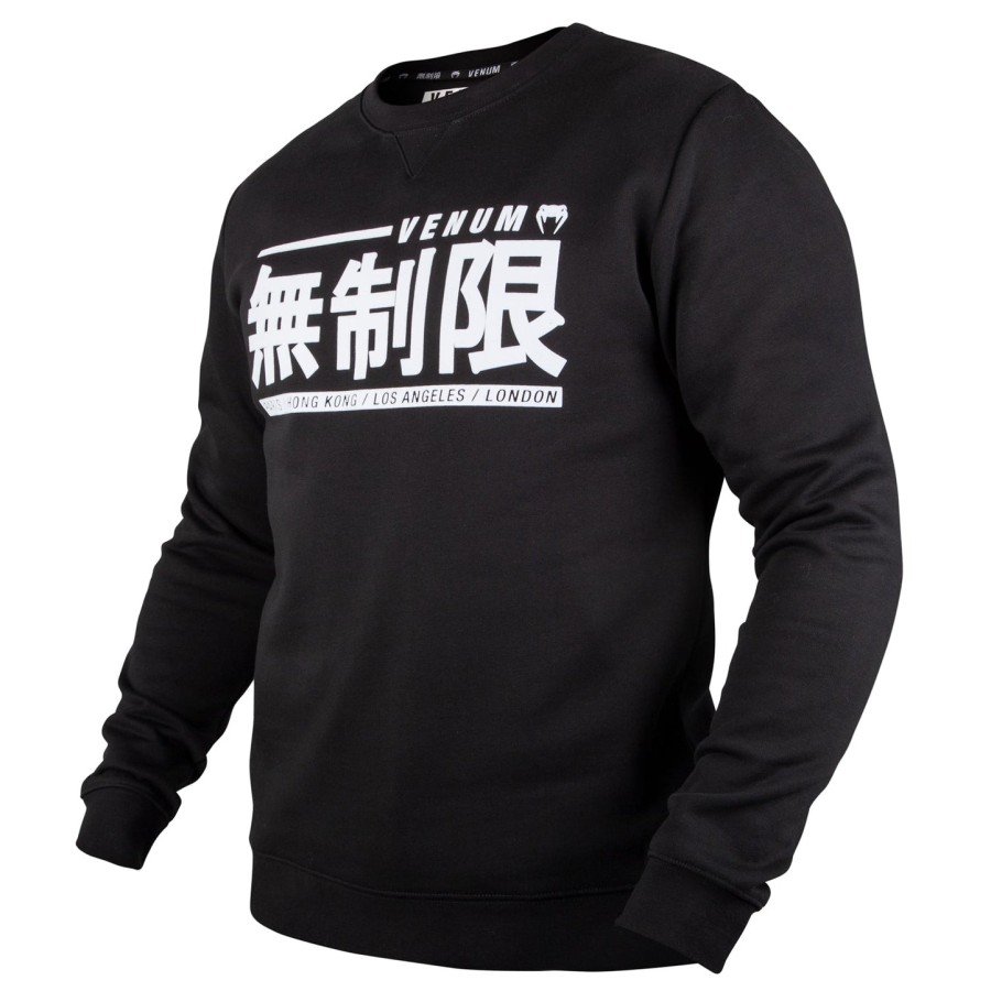 venum limitless hoodie – schwarzweiß – exklusiv