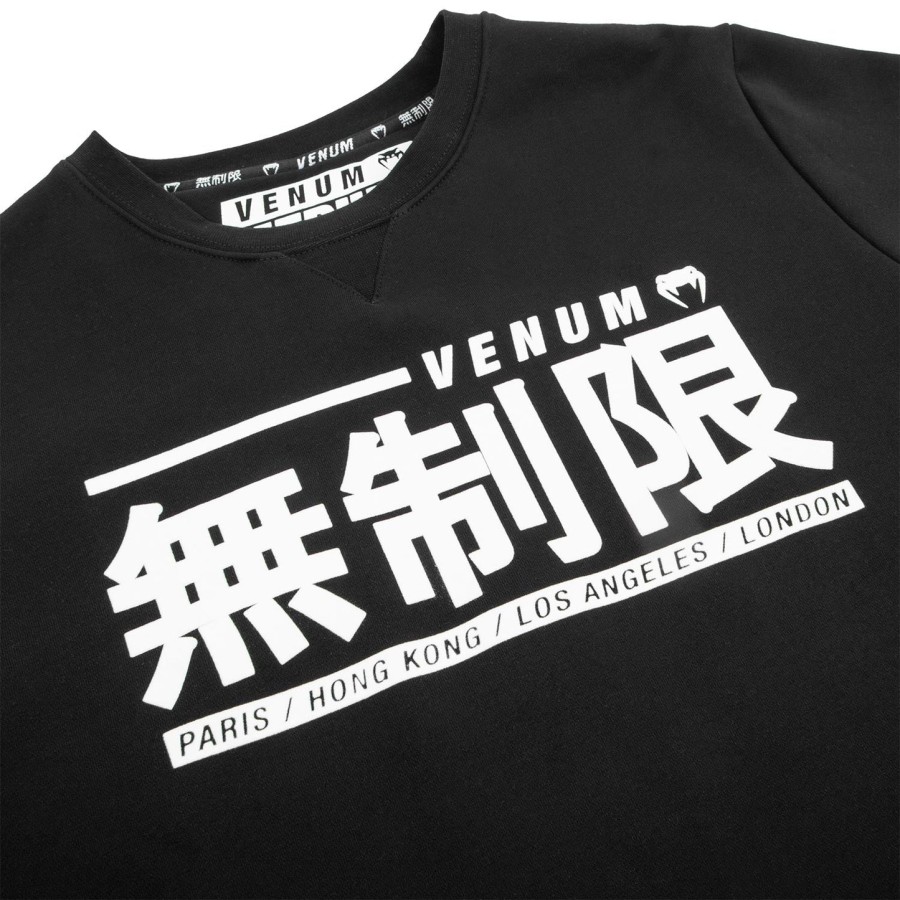 venum limitless hoodie – schwarzweiß – exklusiv