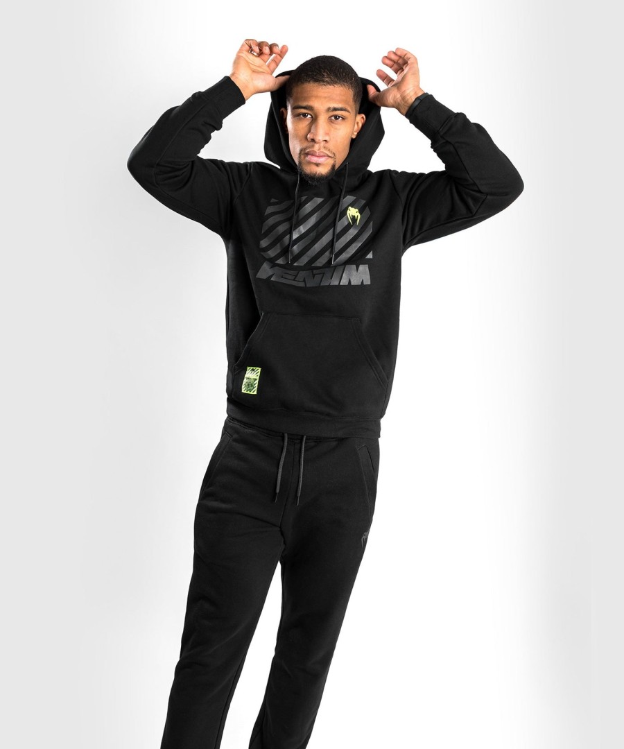 venum stripes hoodie - schwarz