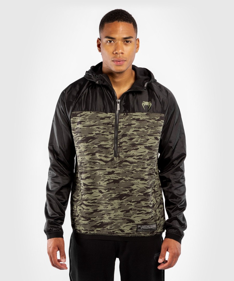 venum laser xt hoodie – schwarzwaldgrün-tarnmuster