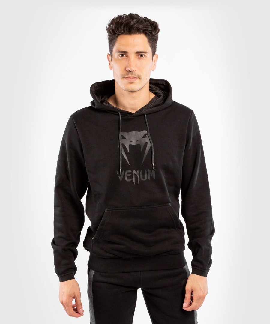 venum classic hoodie – schwarzschwarz