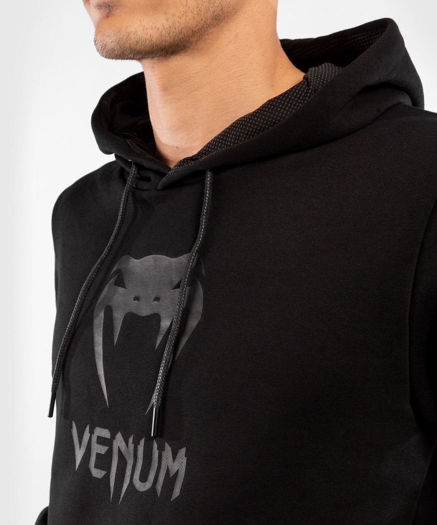 venum classic hoodie – schwarzschwarz