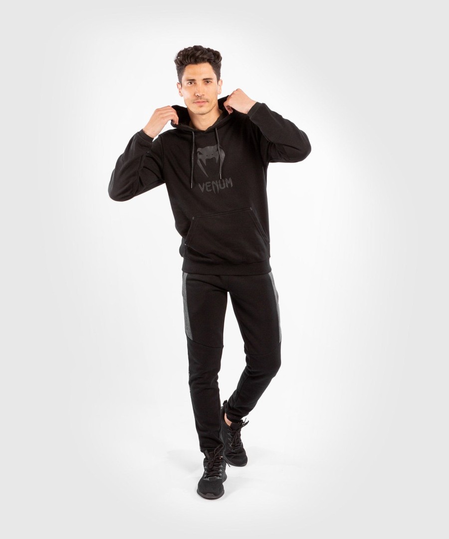 venum classic hoodie – schwarzschwarz