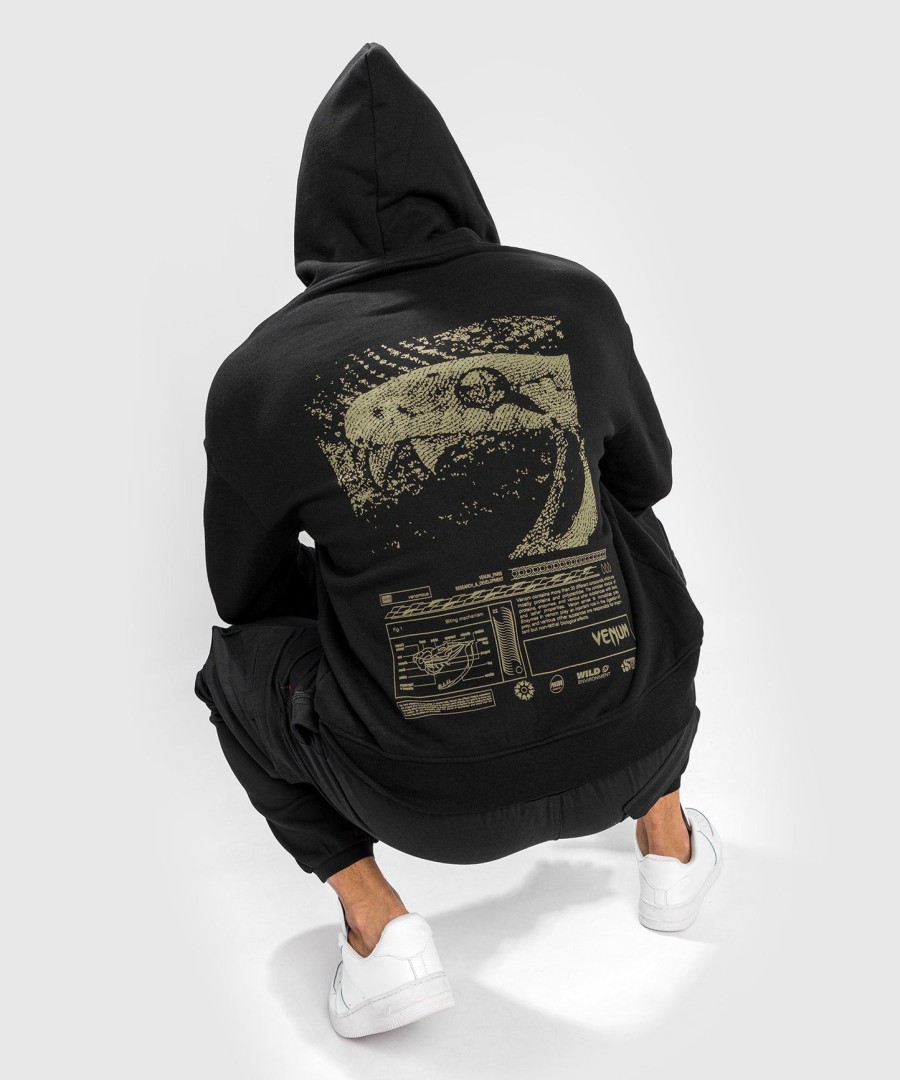 venum fangs hoodie – oversize-passform – schwarz