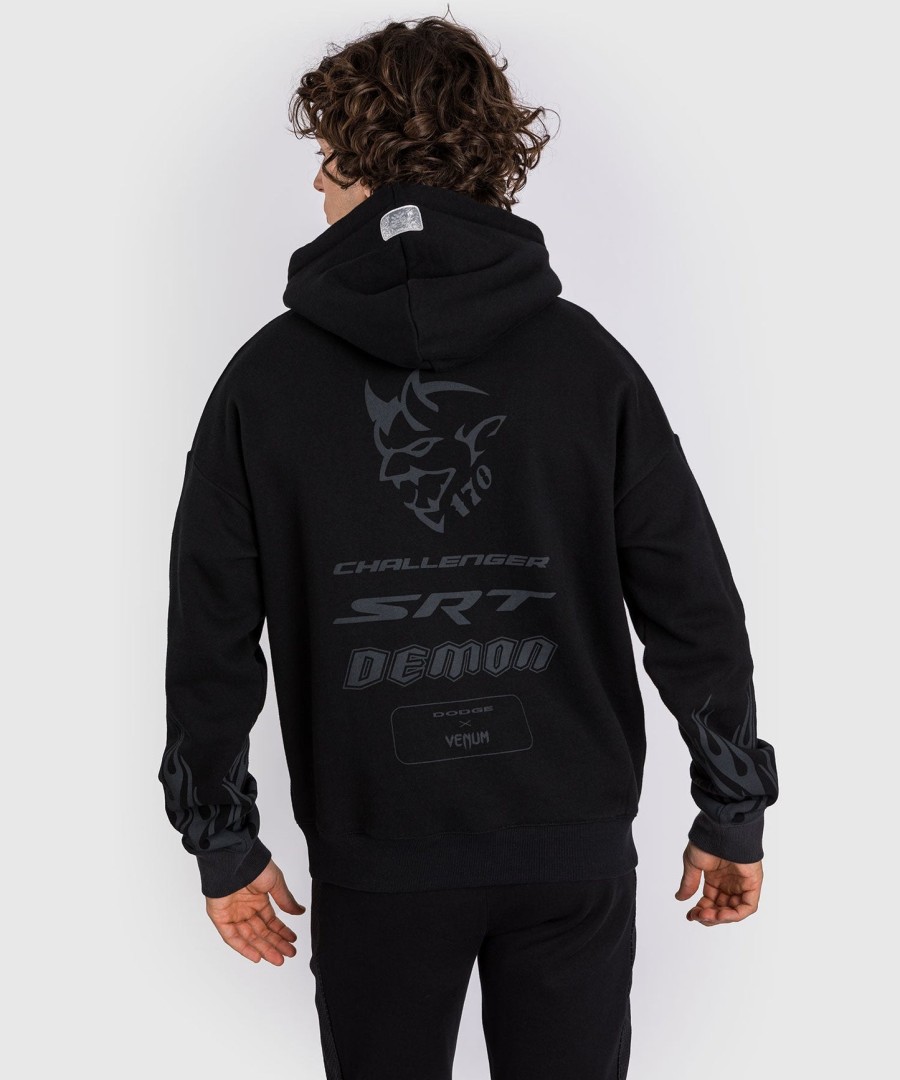 venum x dodge demon 170 kapuzenpullover - schwarz