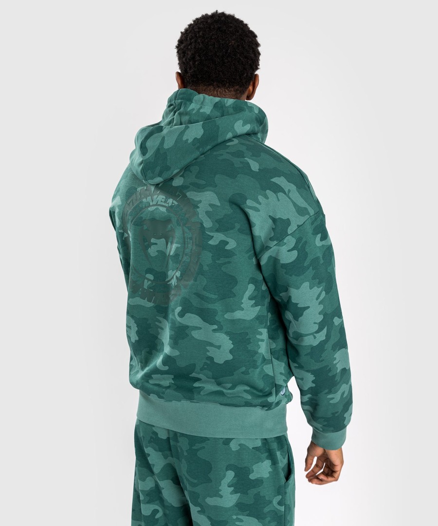 venum vortex xl herren-hoodie – türkis-camouflage