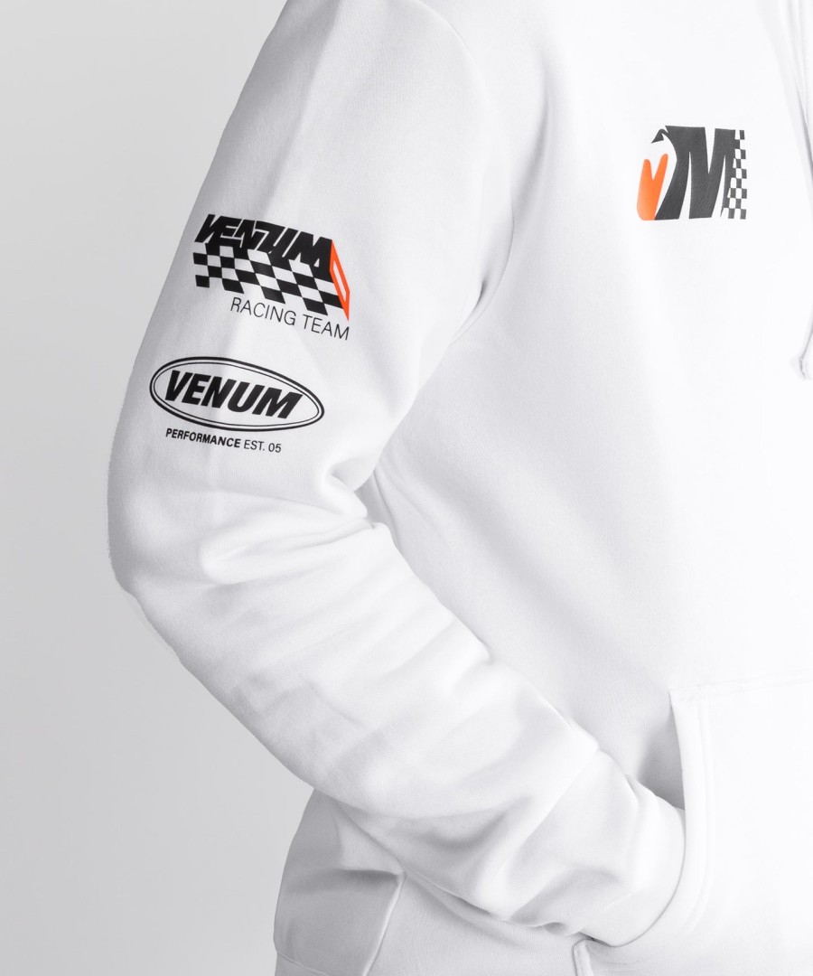 venum motorsport hoodie – schneeweiß