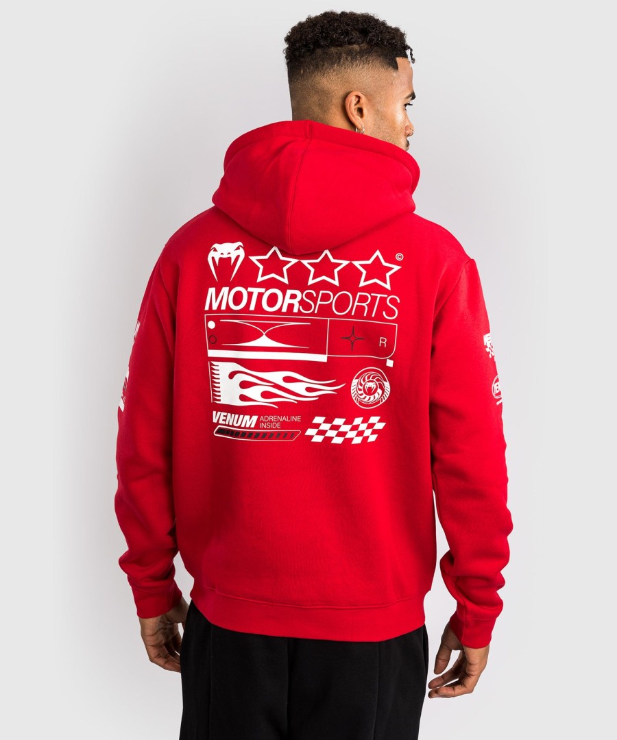 venum motorsport hoodie – rennrot