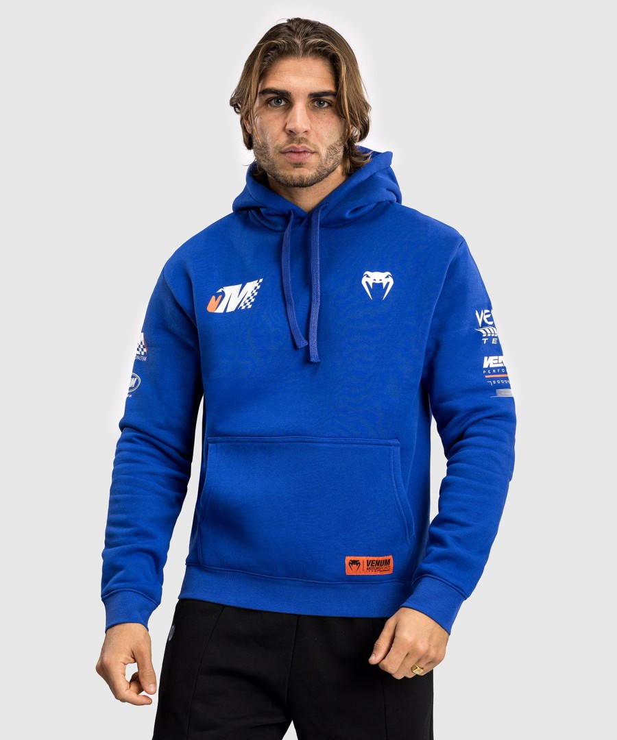 venum motorsport kapuzenpullover – königsblau