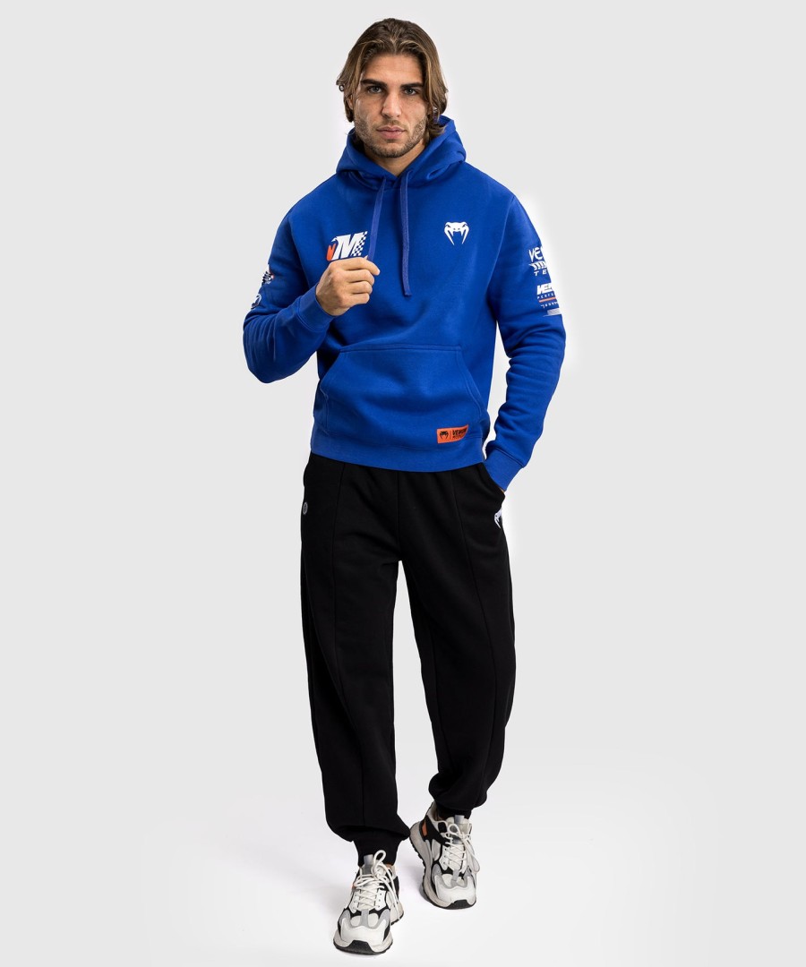 venum motorsport kapuzenpullover – königsblau