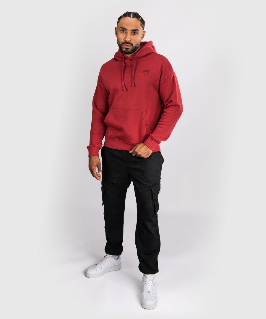 ufc by venum ulti-man hoodie – burgunderrot