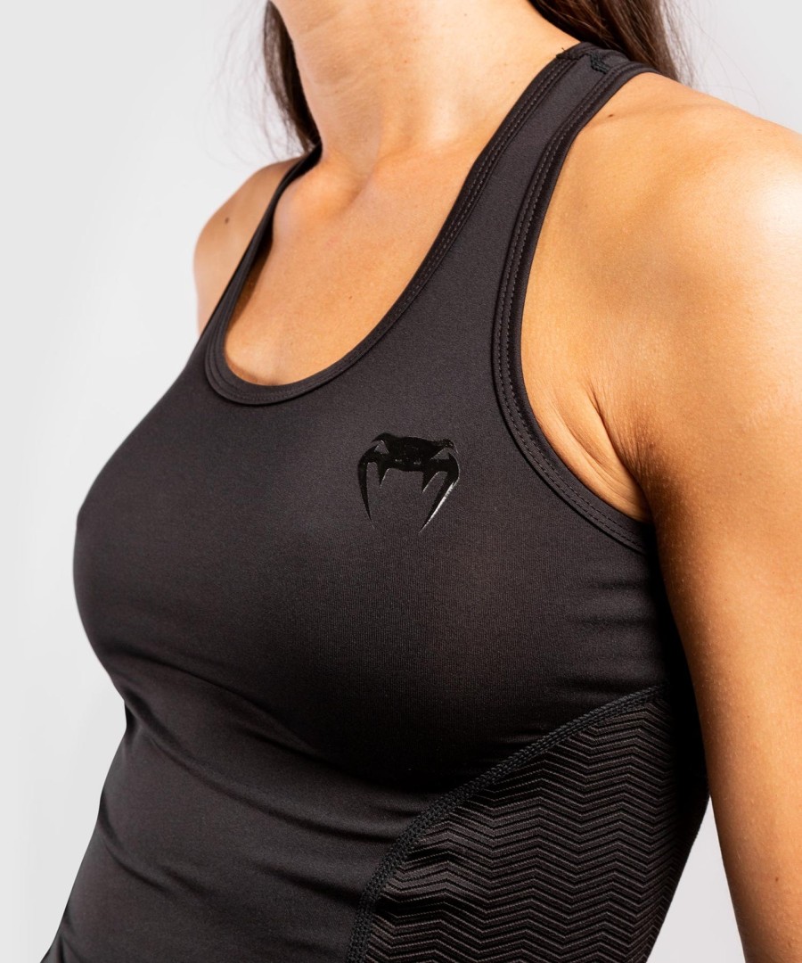 venum g-fit dry-tech tanktop – damen – schwarzschwarz